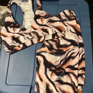 Licifit matching set in zebra